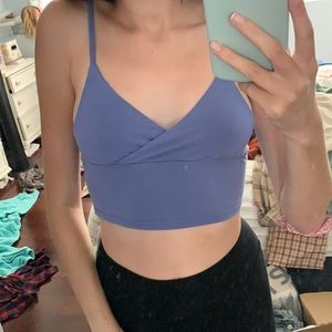 purple tank top